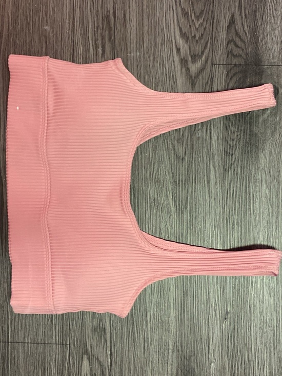 Aeropostale Tops - Aeropostale Pink Ribbed Crop Tank